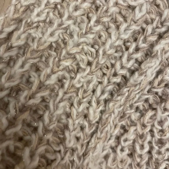 American Eagle Outfitters Tan/Gold Knitted Sweater - Picture 5 of 5